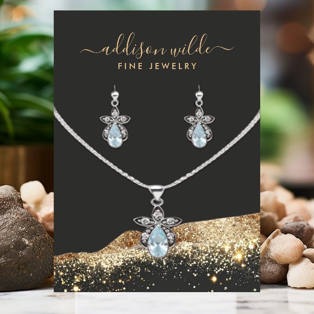 Visite Carte de Présentation pour Boucles d'Oreilles avec (Créateur téléchargé)