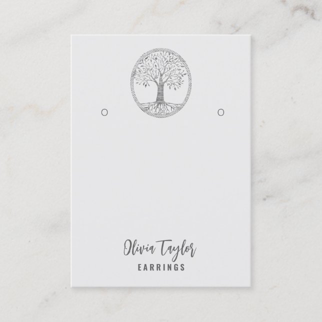 Visite Carte de présentation spirituelle de l'arbre de vi (Devant)