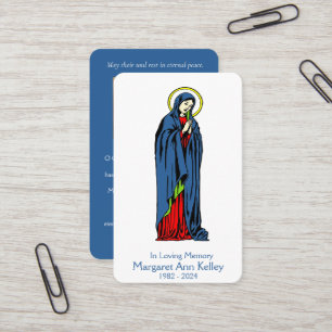 Visite Carte de prière catholique Sainte Vierge Marie