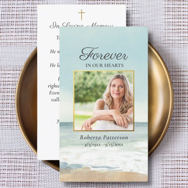 Visite Carte de prière commémorative des funérailles de l (Créateur téléchargé)