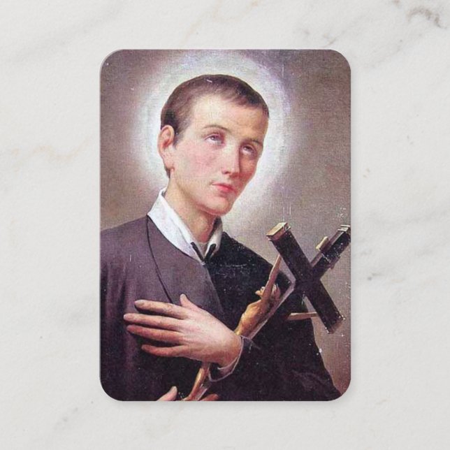Visite Carte de prière de fertilité Saint Gérard Majella (Devant)
