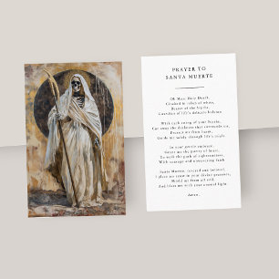 Visite Carte de prière père Noël Muerte Guardiship & Prot