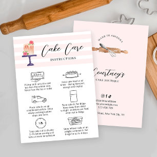 Visite Carte de prise en charge de gâteau pour femme Blus