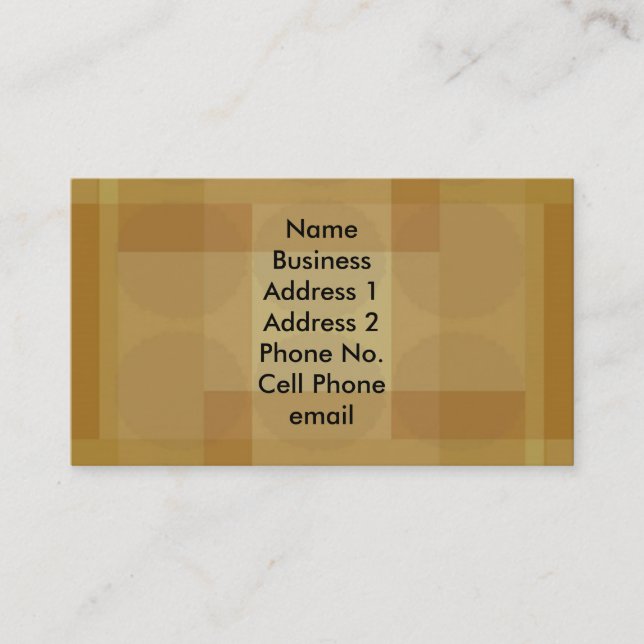 Visite Carte de profil Abstraite (Devant)
