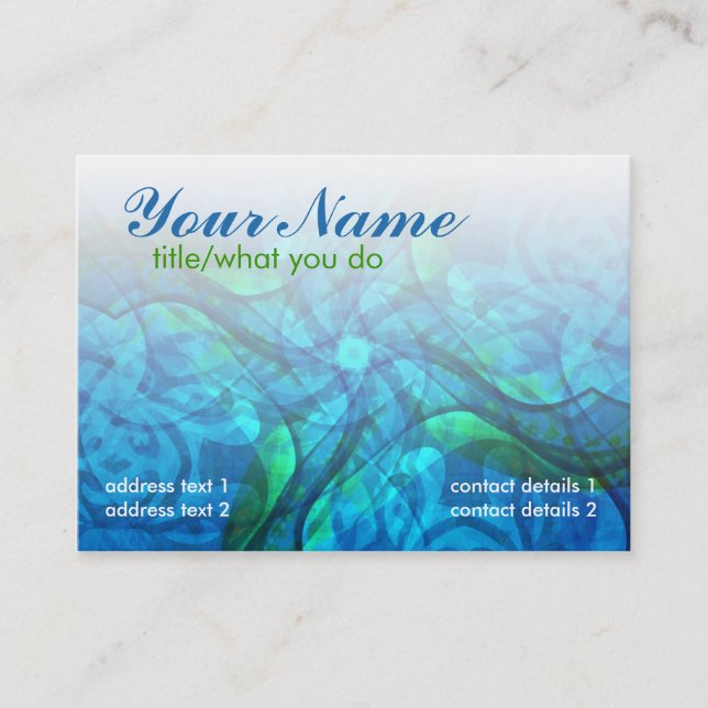 Visite Carte de profil Aquariusoul (Devant)