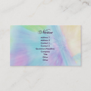 Visite Carte de profil "Artist III" - Personnalisable
