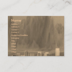 Visite Carte de profil Big City