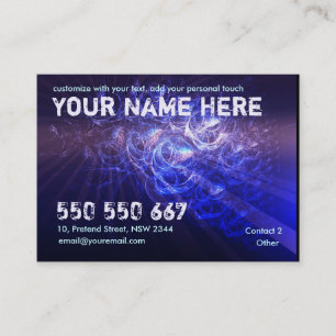 Visite Carte de profil BlueBubbles