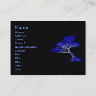 Visite Carte de profil Bonsai