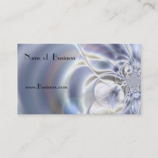 Visite Carte de profil Business Silver Foil Pearl 2