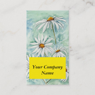 Visite Carte de profil 'Daisies'