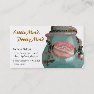 Visite Carte de profil de bijoux