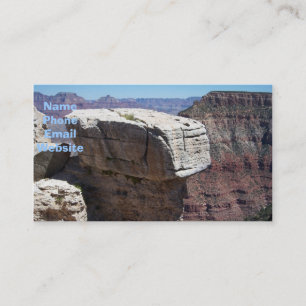 Visite Carte de profil de canyon grand