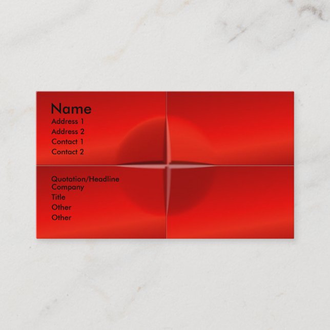 Visite Carte de profil de carreaux de Carré perdus (Devant)