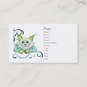 Visite Carte de profil de chat de Cheshire