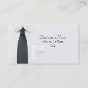 Visite Carte de profil de chemise d'homme d'affaires
