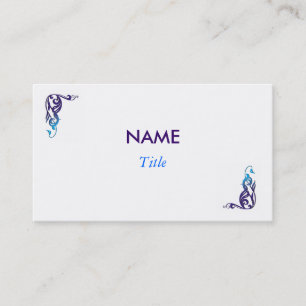 Visite Carte de profil de concepteur