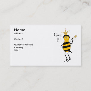 Visite Carte de profil de la Reine B