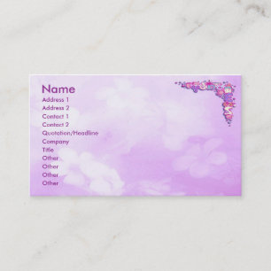Visite Carte de profil Déco