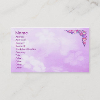 Visite Carte de profil Déco