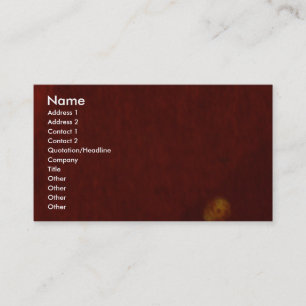 Visite Carte de profil Deep Red (fabric)