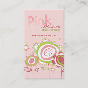 Visite Carte de profil des fleurs de fleurs roses sucrée