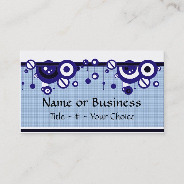 Visite Carte de profil Designer (Devant)