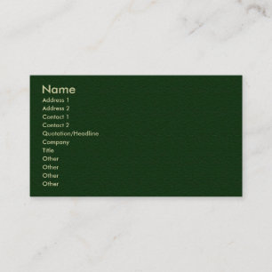 Visite Carte de profil en grès vert clair