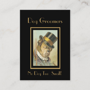 Visite Carte de profil Groomers à chiens Vintages 2