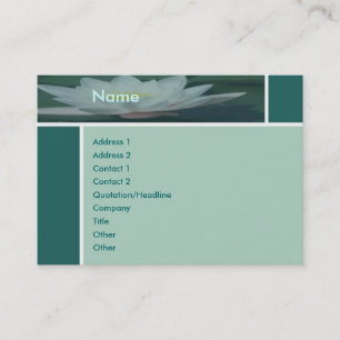 Visite Carte de profil Lotus