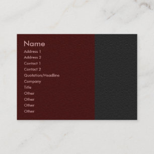 Visite Carte de profil Maroon Sandstone