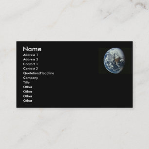 Visite Carte de profil Planète Terre
