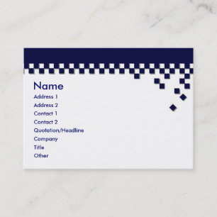 Visite Carte de profil professionnelle classique