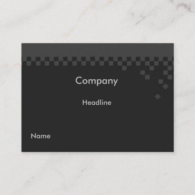 Visite Carte de profil professionnelle classique (Devant)