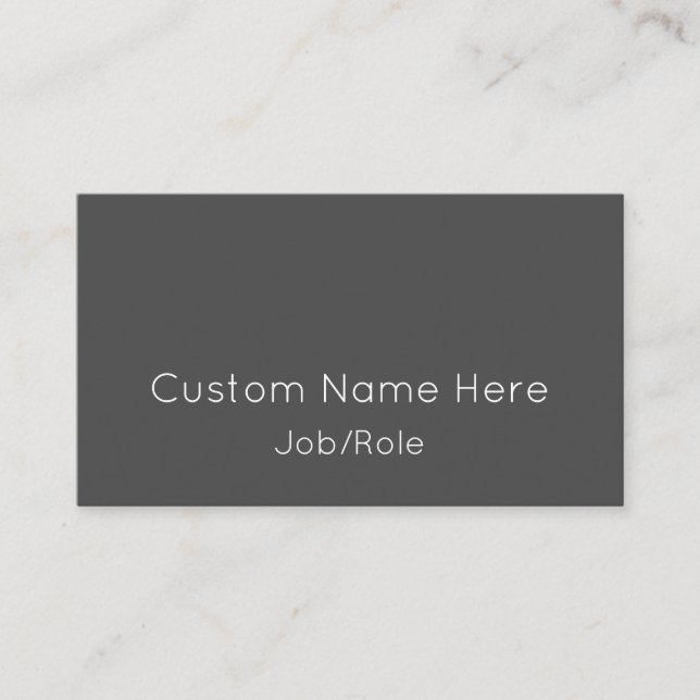 Visite Carte de profil professionnelle conservatrice (Devant)