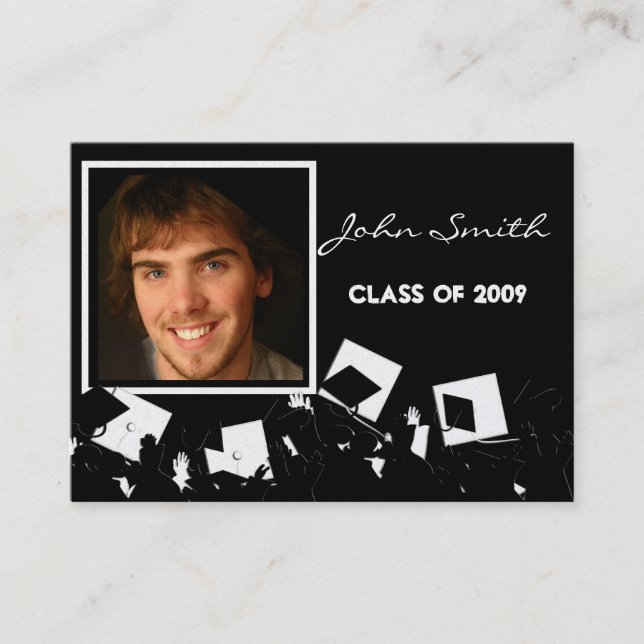 Visite Carte de profil senior avec vos photos (Devant)