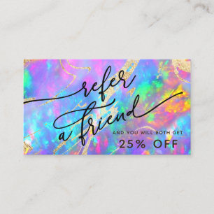 Visite carte de référence pour la texture opale du feu