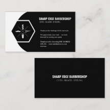 Carte de remerciement Sharp Edge Barbershop