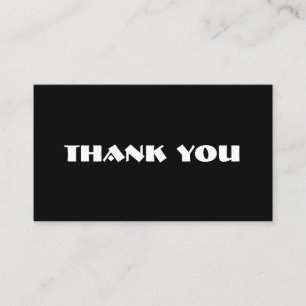 Visite Carte de remerciements personnalisable