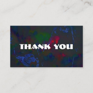 Visite Carte de remerciements personnalisable