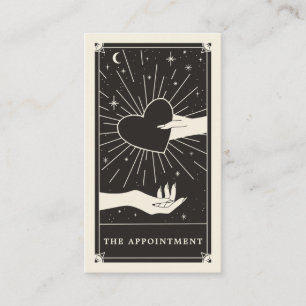 Visite Carte de rendez-vous Boho Tarot