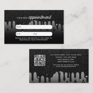 Visite Carte de rendez-vous client d'entreprise Parties s