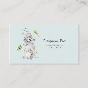 Visite Carte de rendez-vous de toilettage de chien