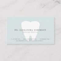 Carte de rendez-vous Dentist Light Blue