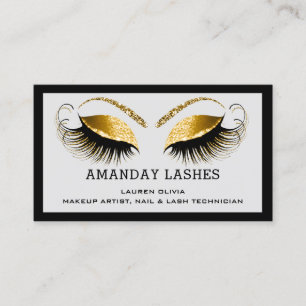 Visite Carte de rendez-vous maquillage professionnel Gris