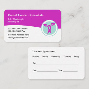 Visite Carte de rendez-vous médicaux pour le traitement d
