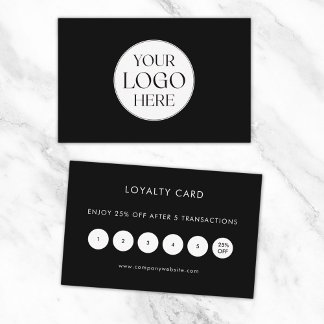 Visite Carte de rendez-vous simple avec logo d'entreprise