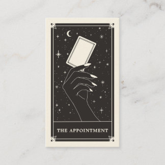 Visite Carte de rendez-vous Tarot céleste