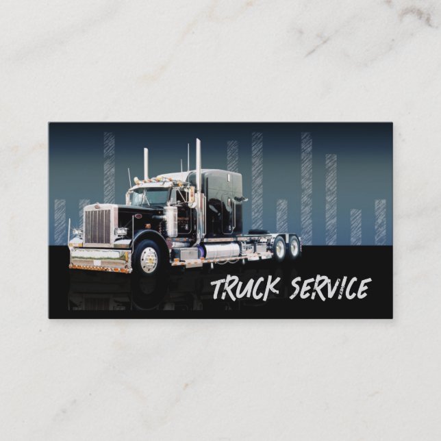 Visite Carte de service Evil Modern Truck (Devant)