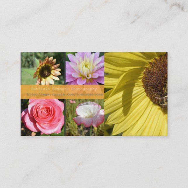 Visite Carte de site Web de Joacreations (Devant)